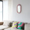 Zigzag Mirror - Blush